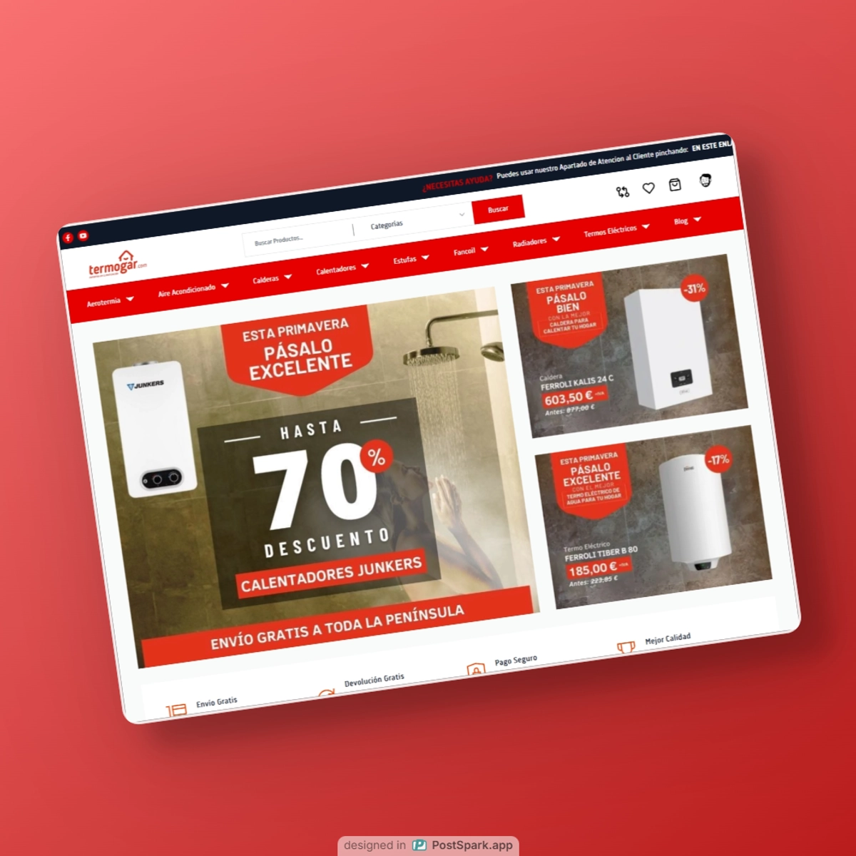Termogar Website